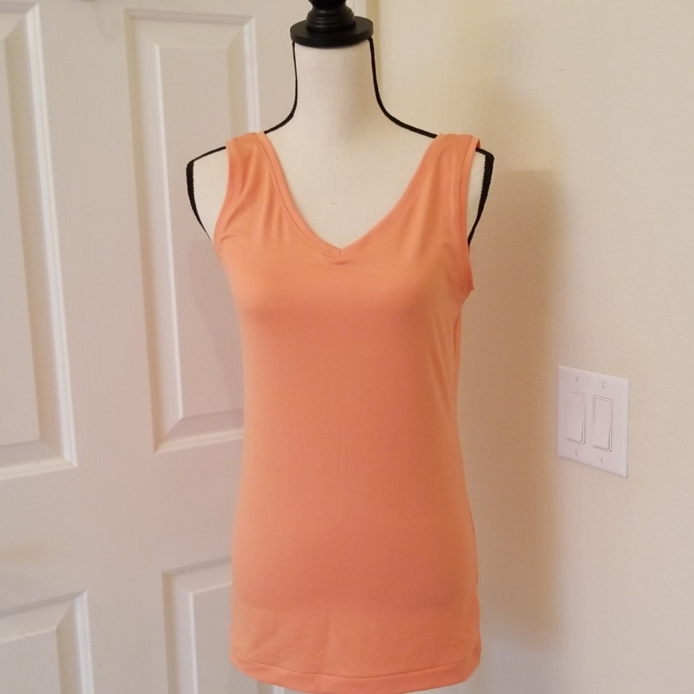 Orange tank top